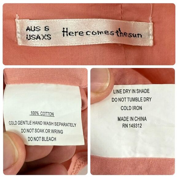 Here Comes the Sun One Shoulder Asymmetrical Mini Dress Dusty Rose | XS - Picture 7 of 8